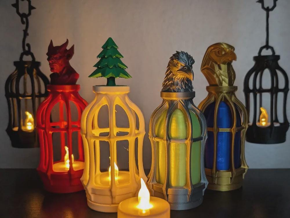 Fantasy LED Lantern Tea Light - Choose Your Version