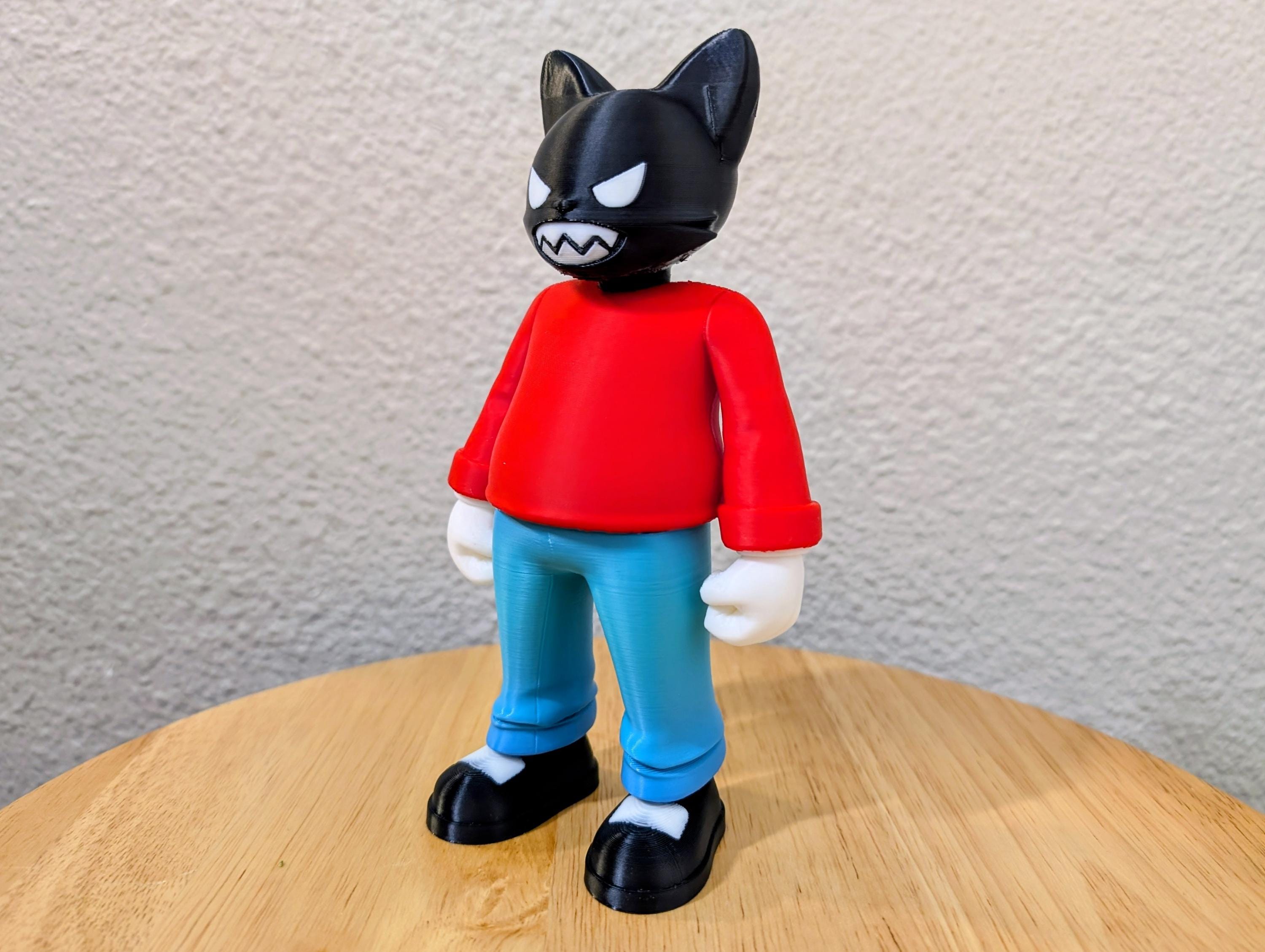PsychoCat (OG) – Custom Color Cat Sculpture