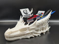 Dragon Skull Desk Organizer - Gothic Fantasy Home Decor & Accessory