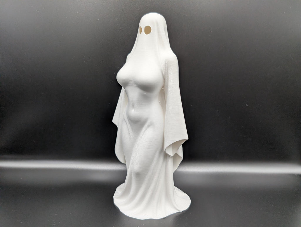 Haunting Elegance – Modern Gothic Lady Ghost – Home Decor