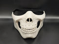 Skull Half Face Mask – Dark Fantasy Reaper Costume
