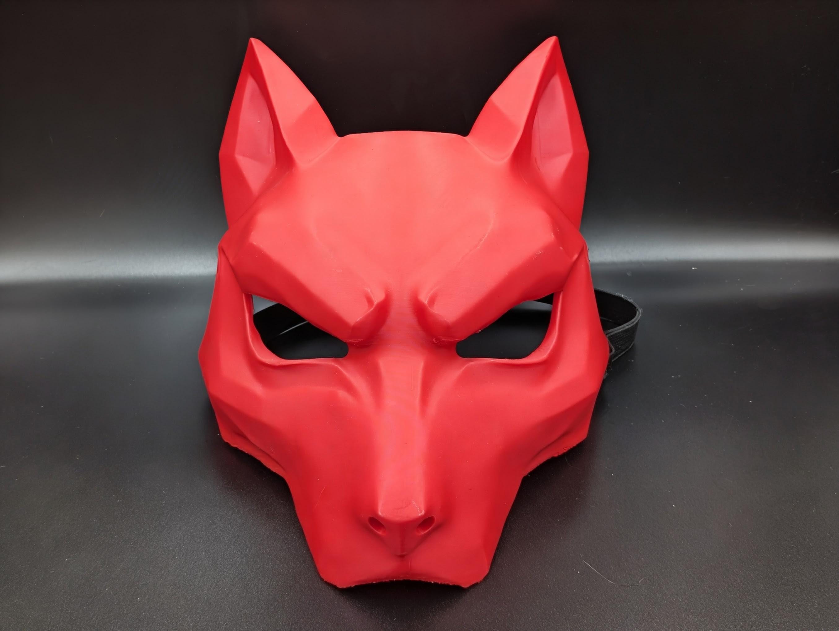 Kitsune Mask – Modern Tradition Edition - For Costume and Cosplay